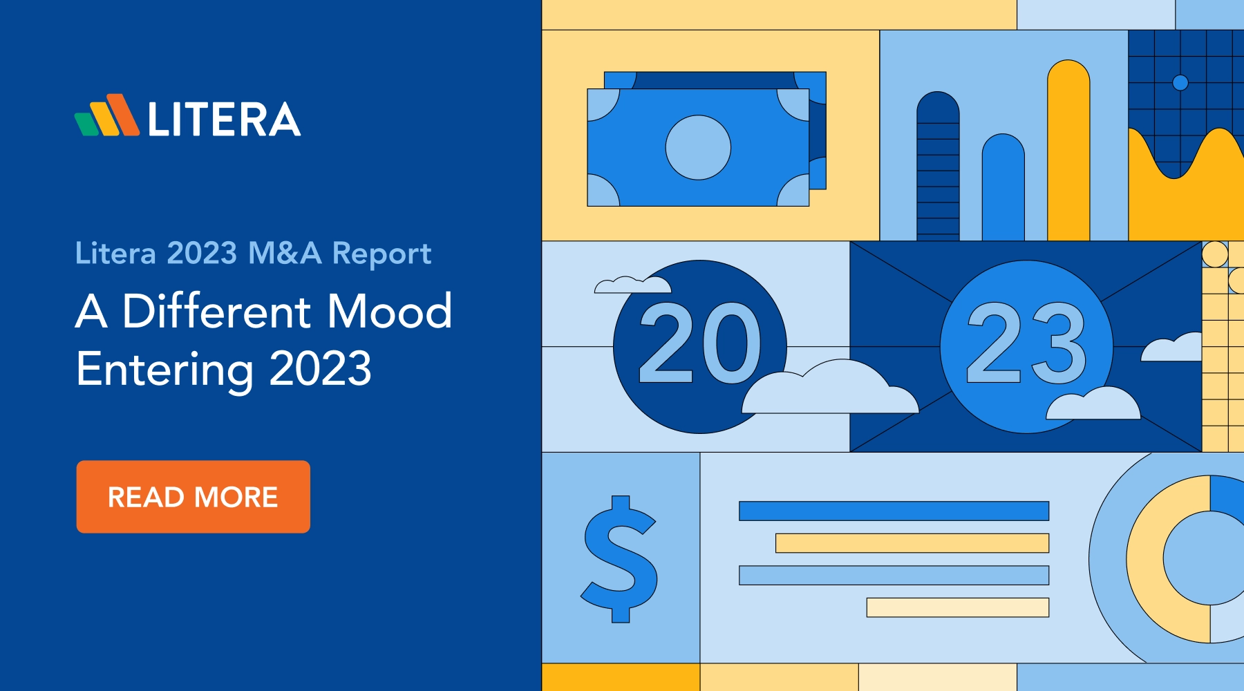 M&A report Twitter artwork