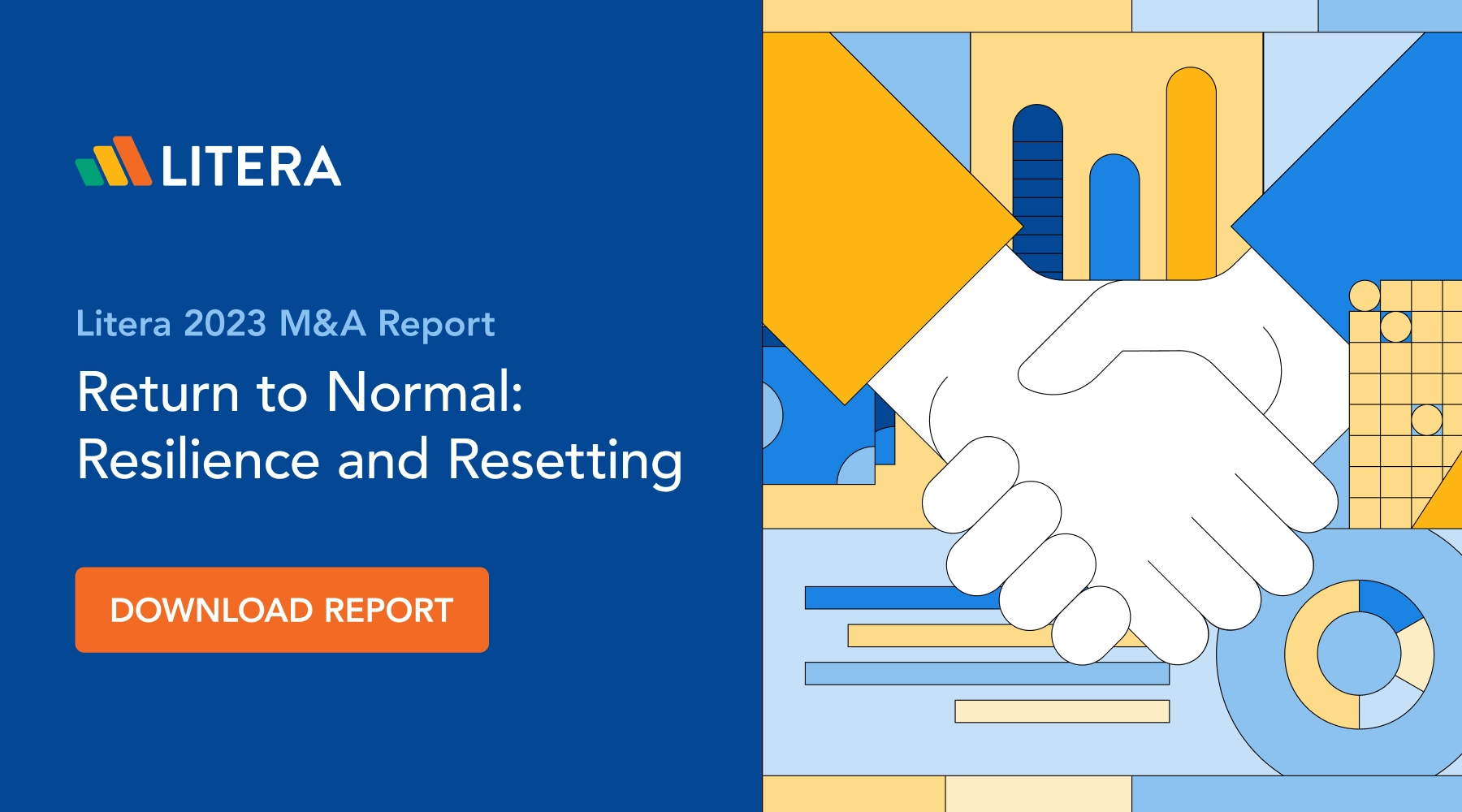M&A report Twitter artwork second variation